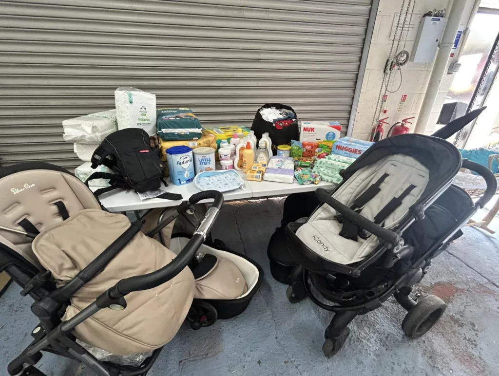 28 May – self referrals packed going out to families
