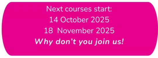 Next courses start 14 October 2025